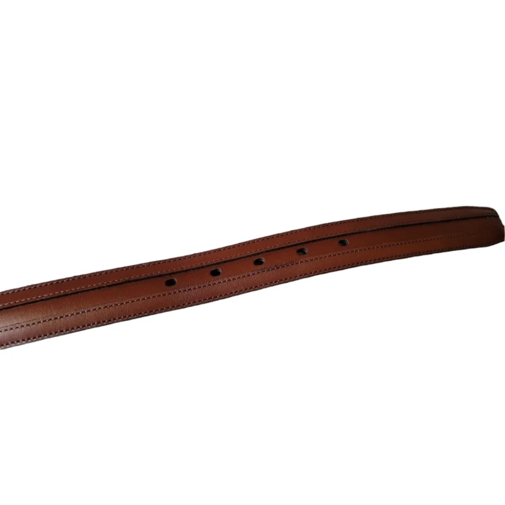 Johnston and Murphy Conyac Brown Leather Belt Size 42 New without Tags Preppy